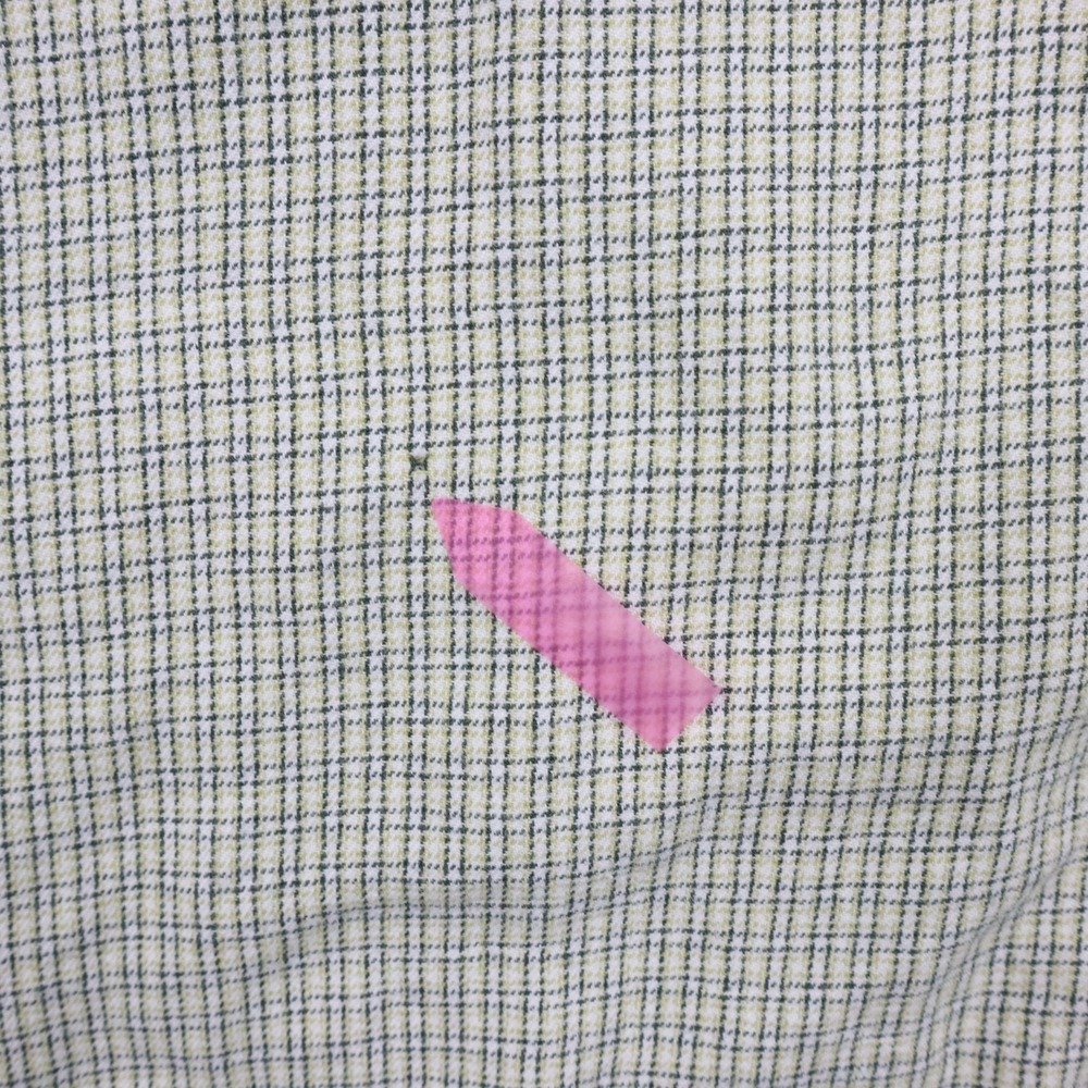 Beretta Shirt Mens Large Outdoor Casual Pocket Button Up Green Plaid Long Sleeve - Picture 5 of 11